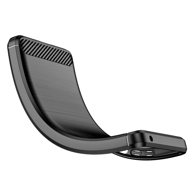 Hurtel Carbon dėklas Flexible Cover Samsung A03S EU (166.5) dėklas telefonui juodos spalvos