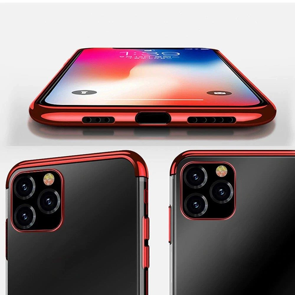 Hurtel Clear Color dėklas skirtas Xiaomi Mi 11, mėlynas rėmelis