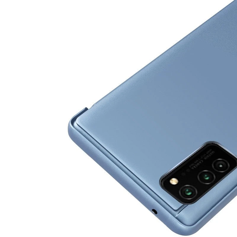 Hurtel Clear View dėklas flip cover Samsung Galaxy A03s (166.5) dėklas telefonui juodos spalvos
