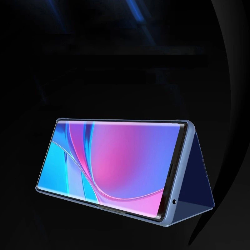 Hurtel Clear View dėklas flip cover Samsung Galaxy A03s (166.5) dėklas telefonui juodos spalvos