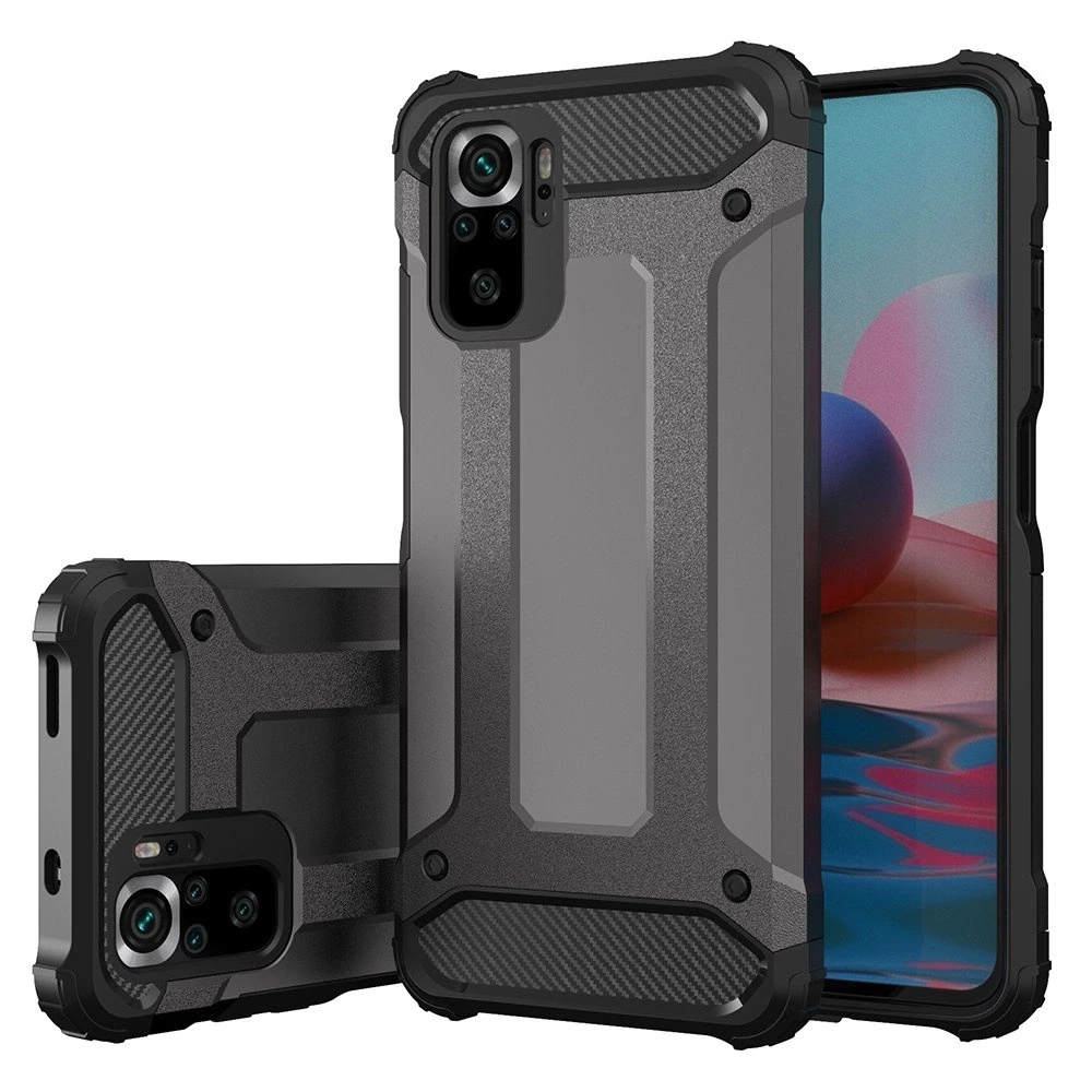 Hurtel Hybrid Armor armored hybrid Xiaomi Redmi Note 11 Pro+ 5G (China) / 11 Pro 5G (China) / Mi11i HyperCharge / Poco X4 NFC 5G dėklas telefonui mėlynos spalvos