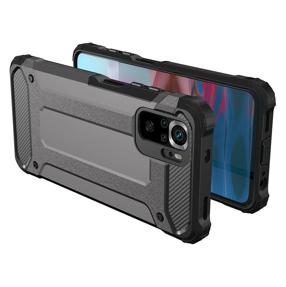 Hurtel Hybrid Armor armored hybrid Xiaomi Redmi Note 11 Pro+ 5G (China) / 11 Pro 5G (China) / Mi11i HyperCharge / Poco X4 NFC 5G dėklas telefonui mėlynos spalvos