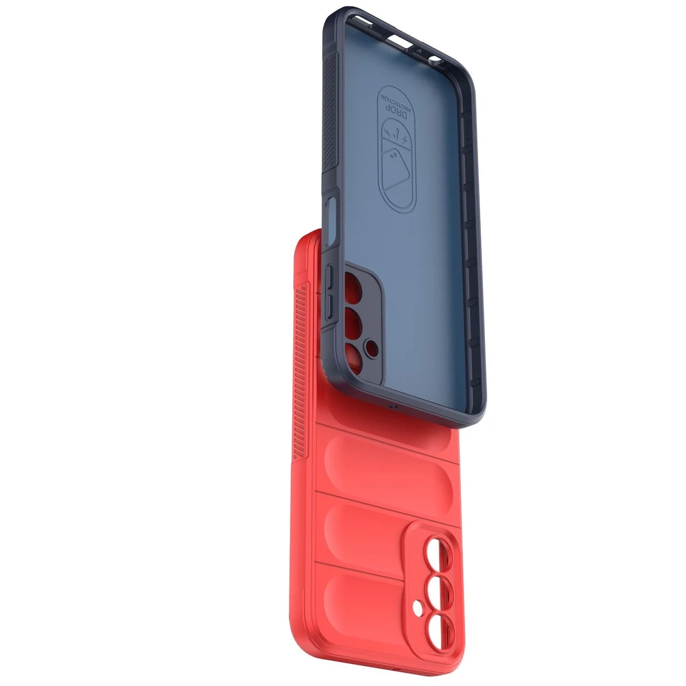 Hurtel Magic Shield Samsung Galaxy A24 4G flexible armored dėklas telefonui raudonos spalvos