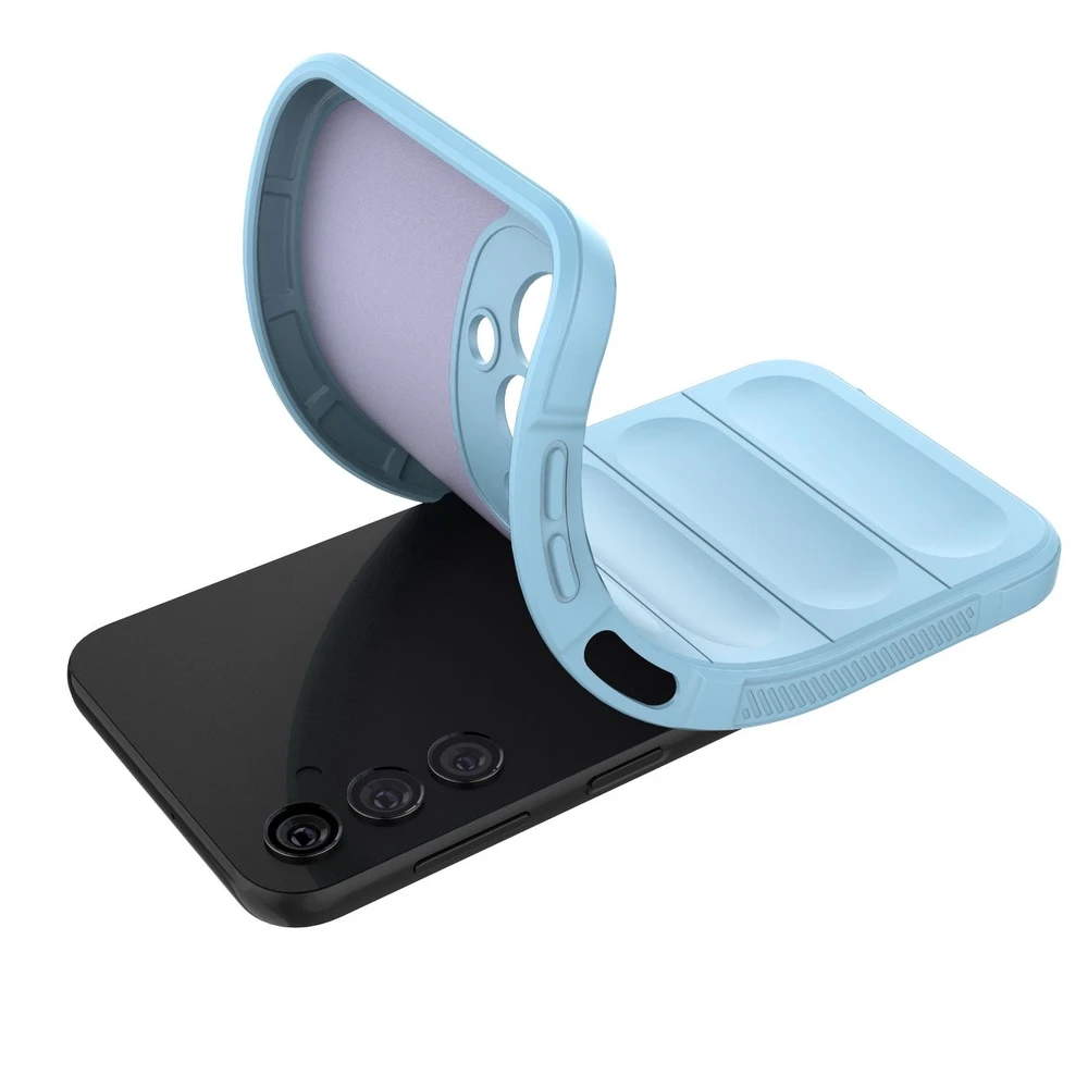 Hurtel Magic Shield Samsung Galaxy A24 4G flexible armored light dėklas telefonui mėlynos spalvos