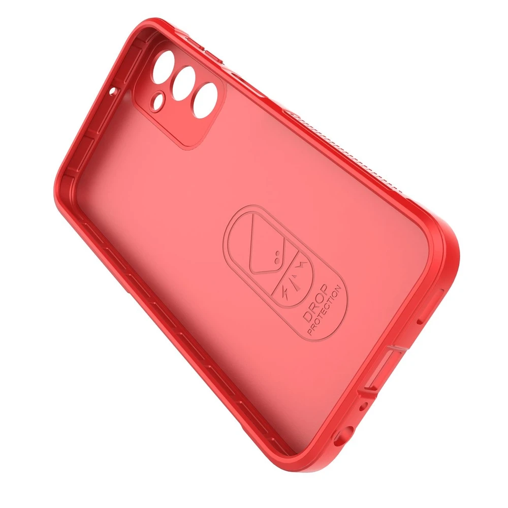 Hurtel Magic Shield Samsung Galaxy A24 4G flexible armored dėklas telefonui raudonos spalvos