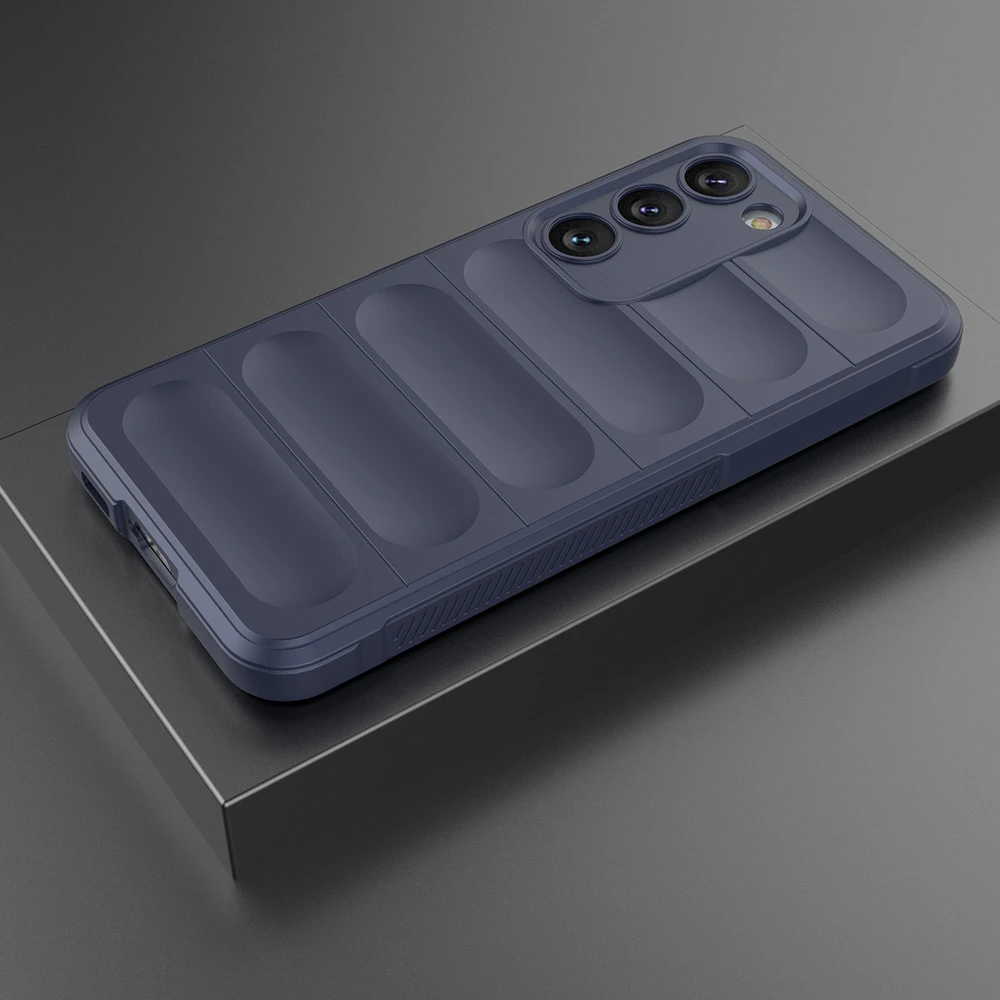 Hurtel Magic Shield Samsung Galaxy S23 Plus flexible armored dėklas telefonui mėlynos spalvos