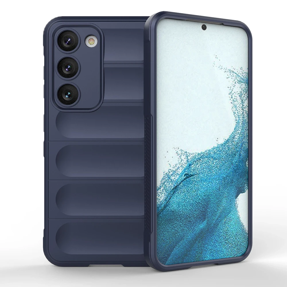 Hurtel Magic Shield Samsung Galaxy S23 Plus flexible armored dėklas telefonui mėlynos spalvos