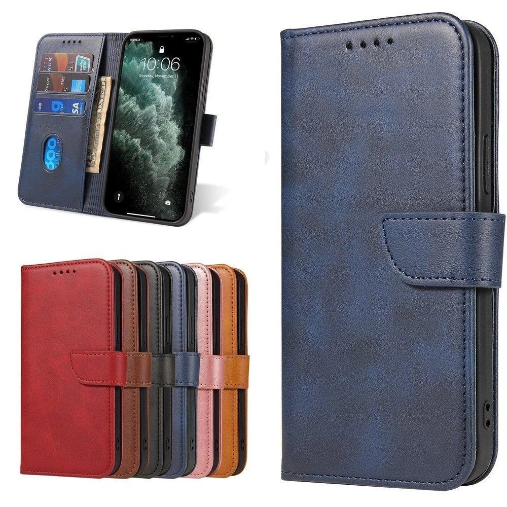 Hurtel Magnet dėklas elegant flip cover case with stand function Xiaomi Redmi Note 11 Pro+ 5G (China) / 11 Pro 5G (China) / Mi11i HyperCharge / POCO X4 NFC mėlynos spalvos