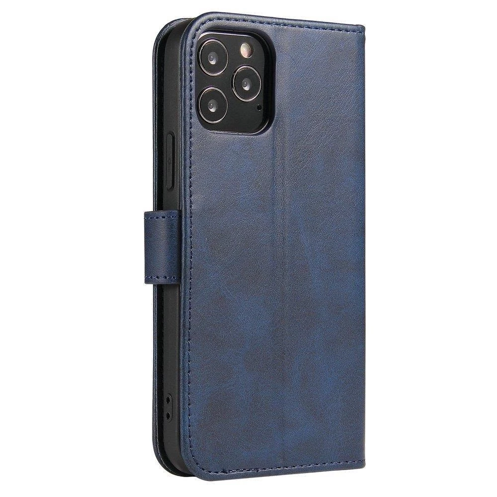 Hurtel Magnet dėklas elegant flip cover case with stand function Xiaomi Redmi Note 11 Pro+ 5G (China) / 11 Pro 5G (China) / Mi11i HyperCharge / POCO X4 NFC mėlynos spalvos