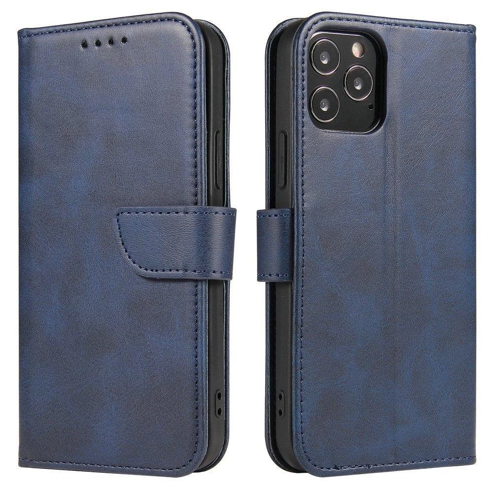 Hurtel Magnet dėklas elegant flip cover case with stand function Xiaomi Redmi Note 11 Pro+ 5G (China) / 11 Pro 5G (China) / Mi11i HyperCharge / POCO X4 NFC mėlynos spalvos