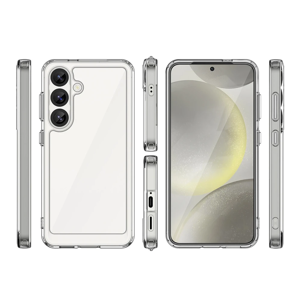 Hurtel Outer Space dėklas su Gel Frame skirtas Xiaomi 15 Ultra – skaidrus