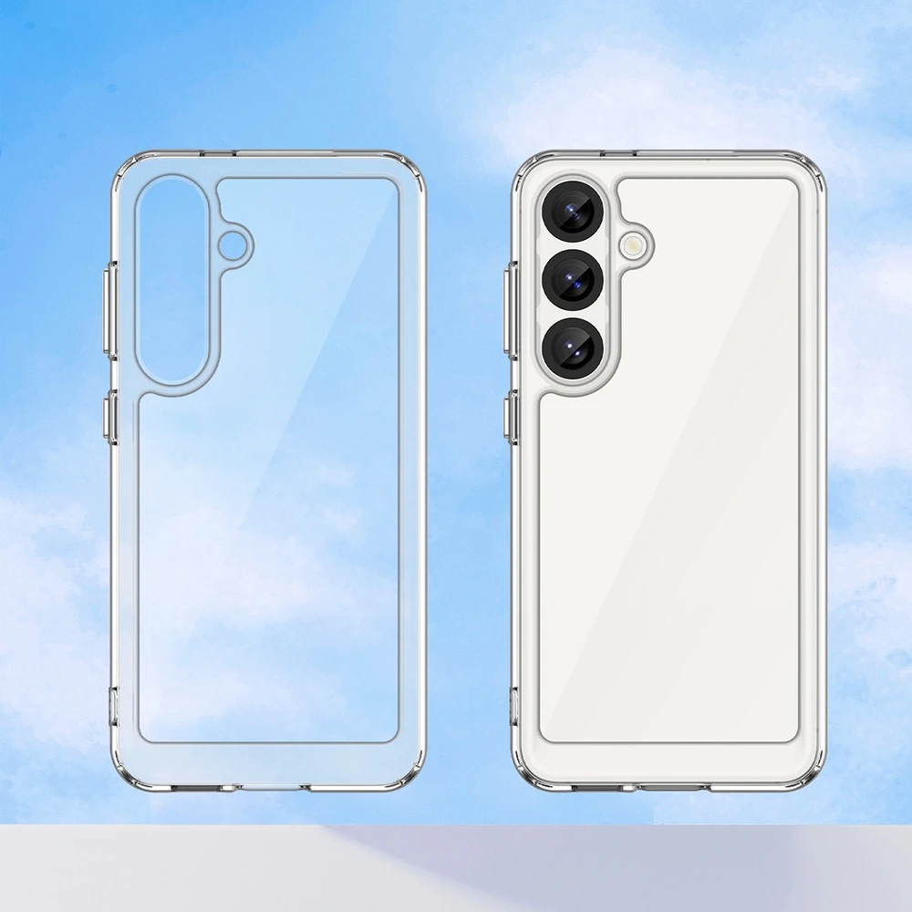 Hurtel Outer Space dėklas su Gel Frame skirtas Google Pixel 10 Pro 5G – skaidrus