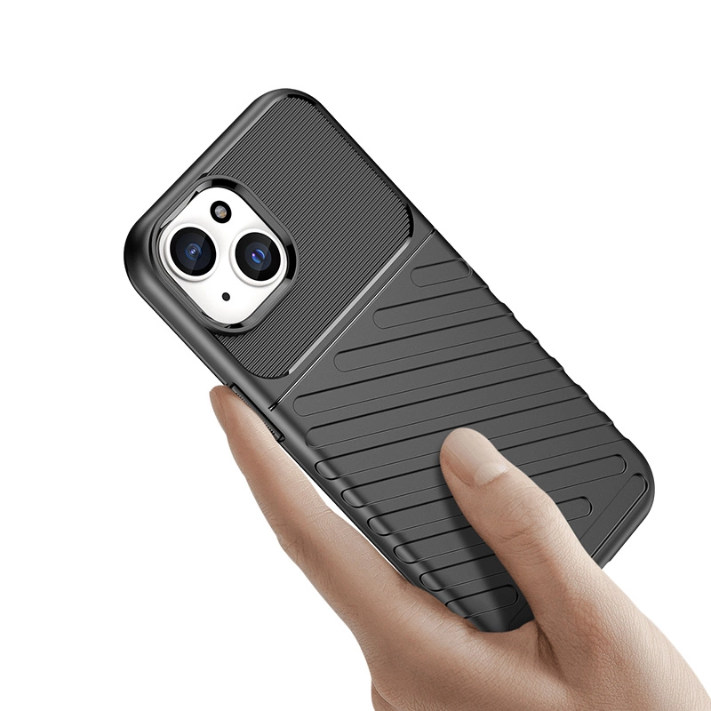 Hurtel Armored Apple iPhone 15 Thunder Case - dėklas telefonui juodos spalvos