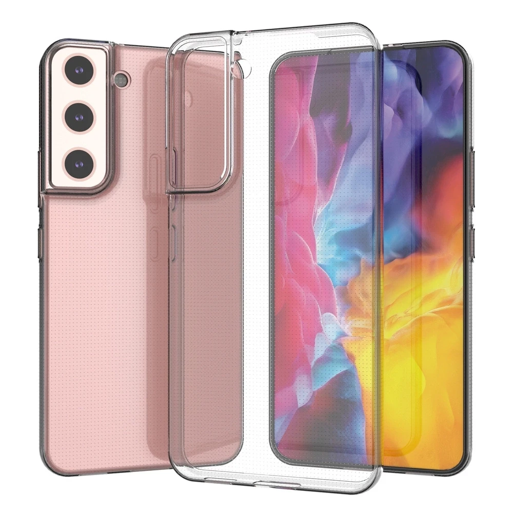 Hurtel Ultra Clear 0.5mm Samsung Galaxy S22+ (S22 Plus) gel dėklas cover dėklas telefonui skaidrus