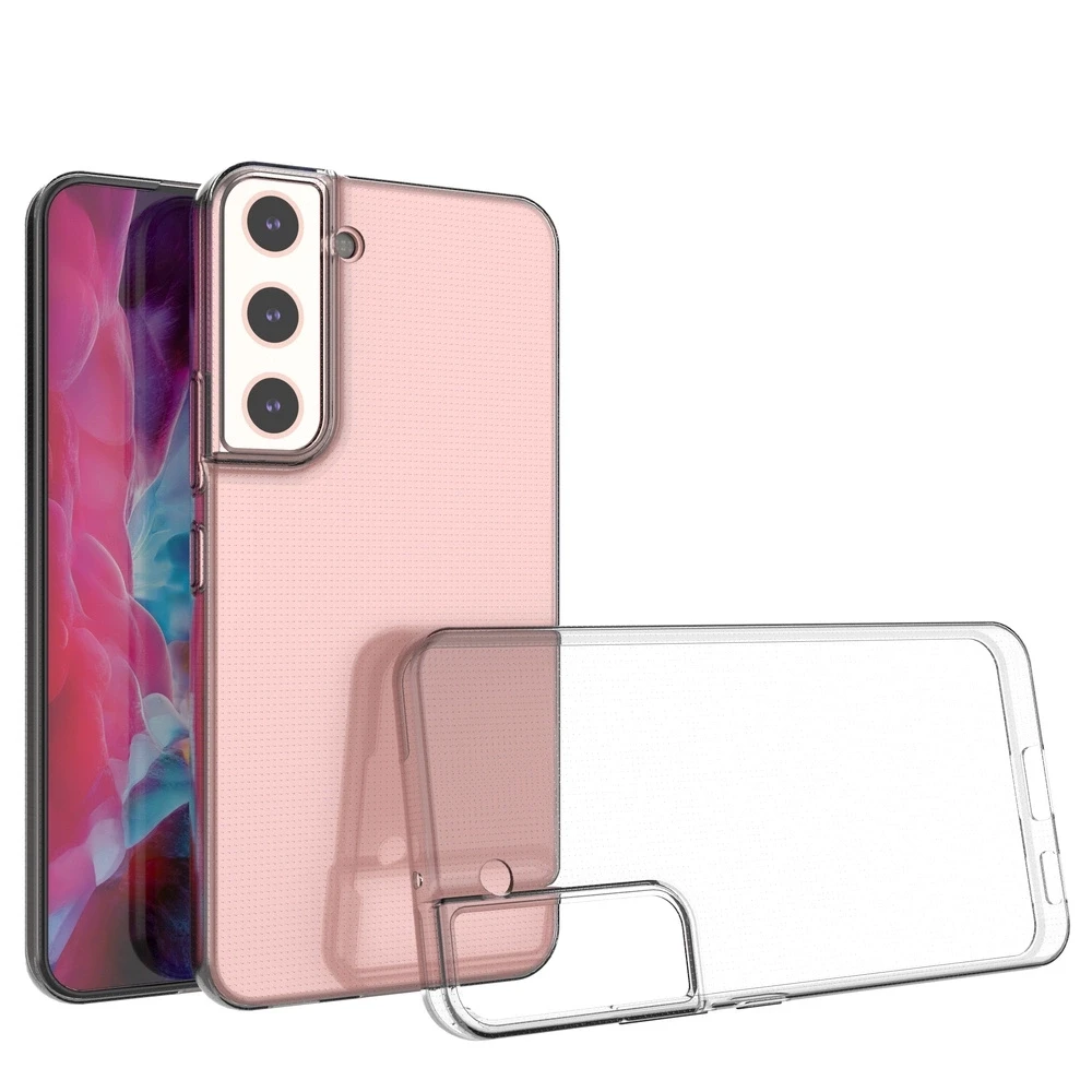 Hurtel Ultra Clear 0.5mm Samsung Galaxy S22+ (S22 Plus) gel dėklas cover dėklas telefonui skaidrus