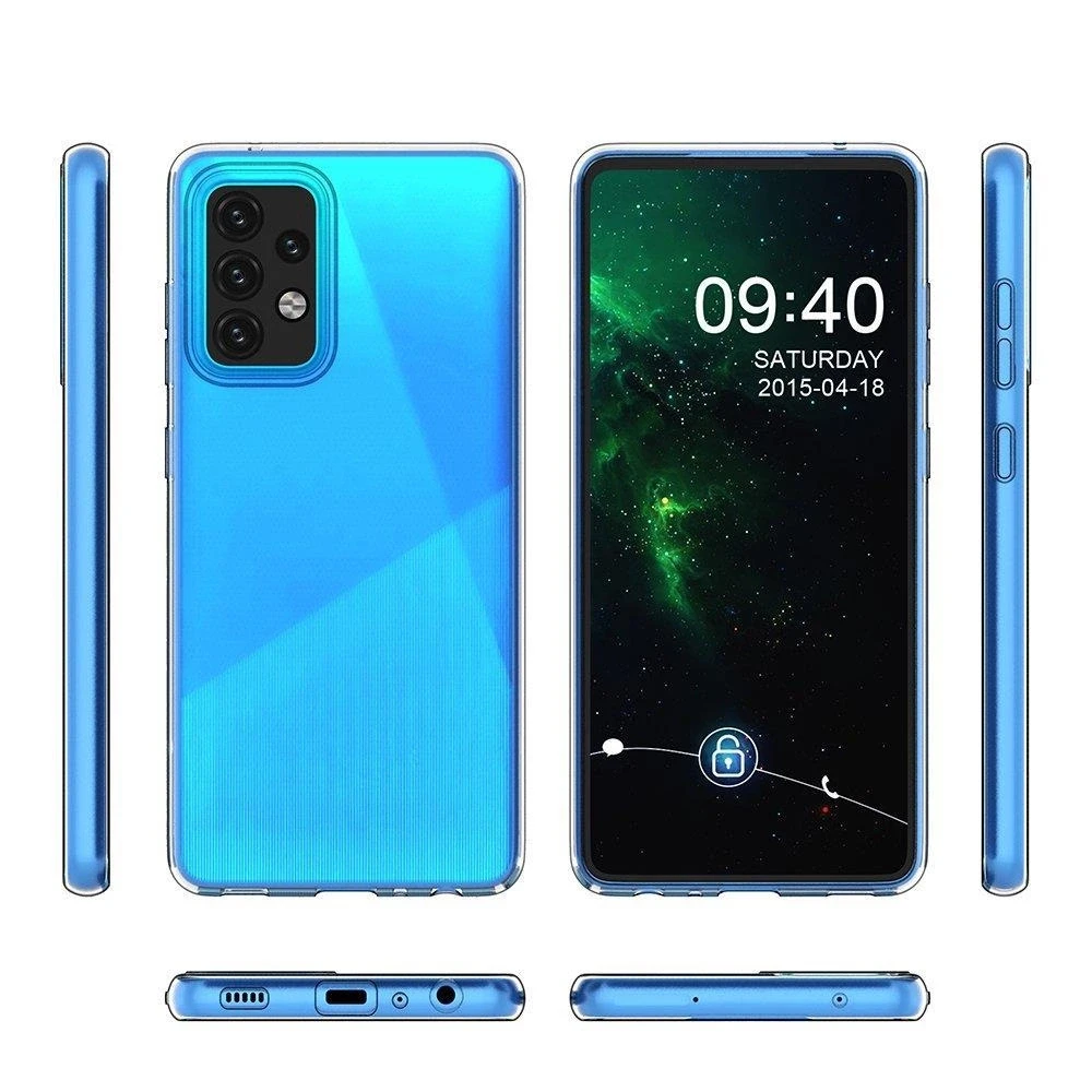 Hurtel Ultra Clear 0.5mm Gel TPU Honor 50 Pro dėklas telefonui skaidrus