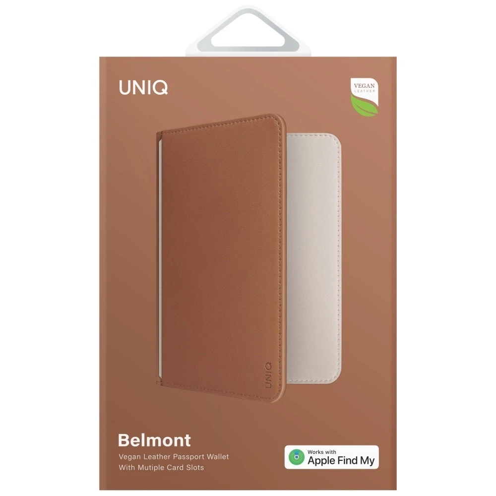 Passport Dėklas UNIQ Belmont RFID carmel beige