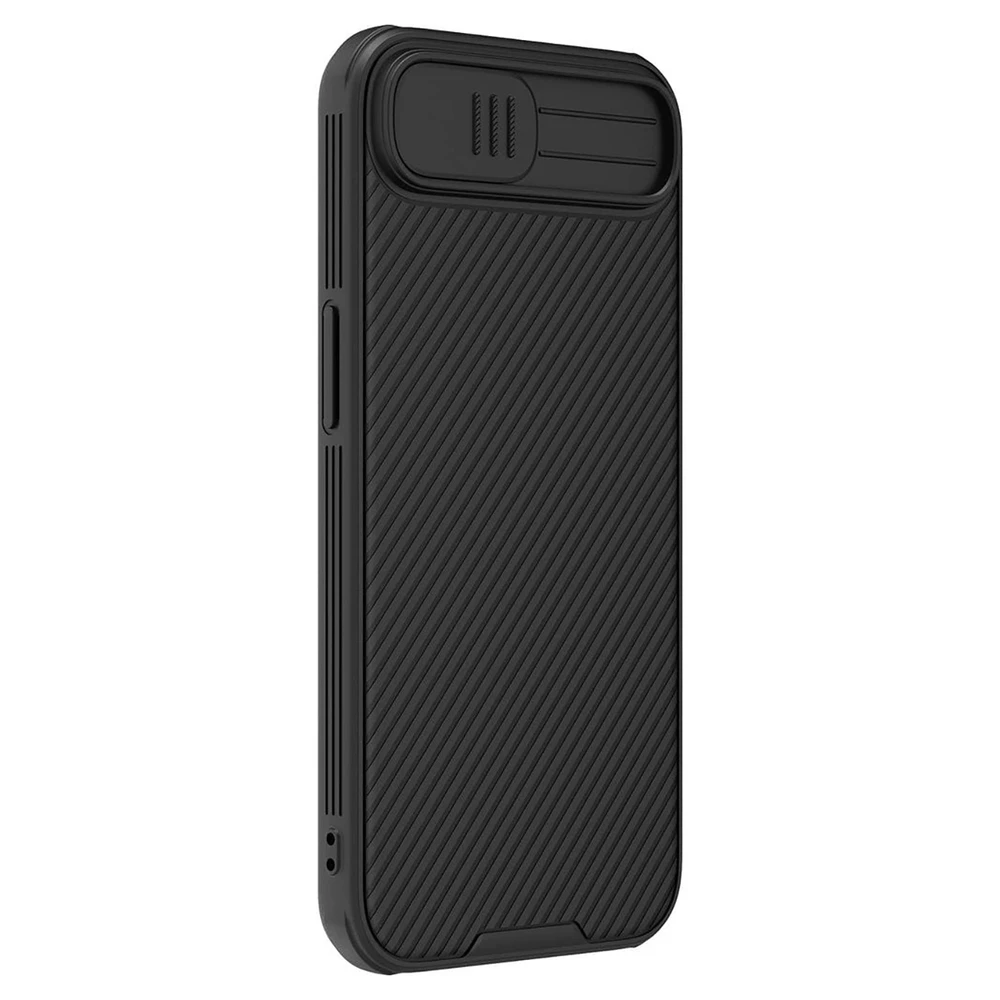 Nillkin CamShield PRO Hard Apple iPhone 16e dėklas telefonui juodos spalvos