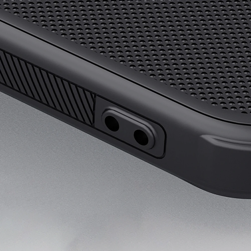 Nillkin Super Frosted PRO Magnetic Back dėklas skirtas Apple iPhone 16e juodos spalvos