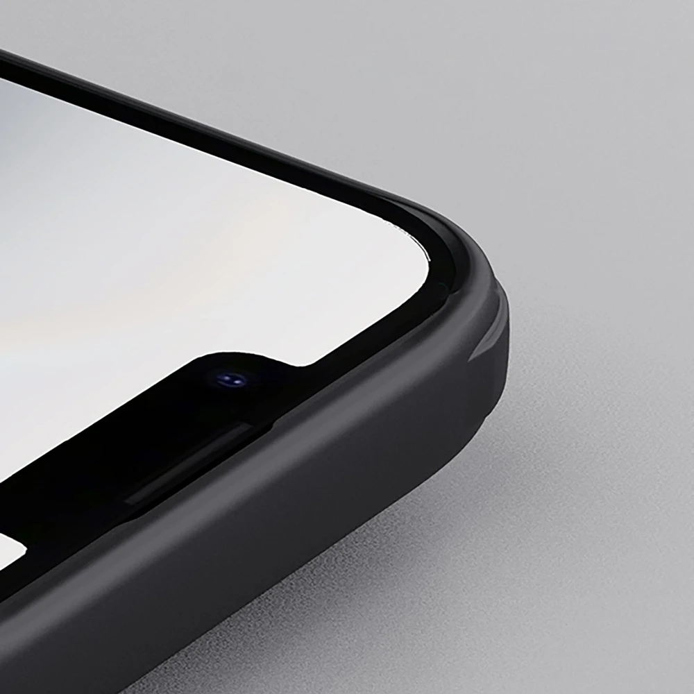 Nillkin Super Frosted PRO Magnetic Back dėklas skirtas Apple iPhone 16e juodos spalvos