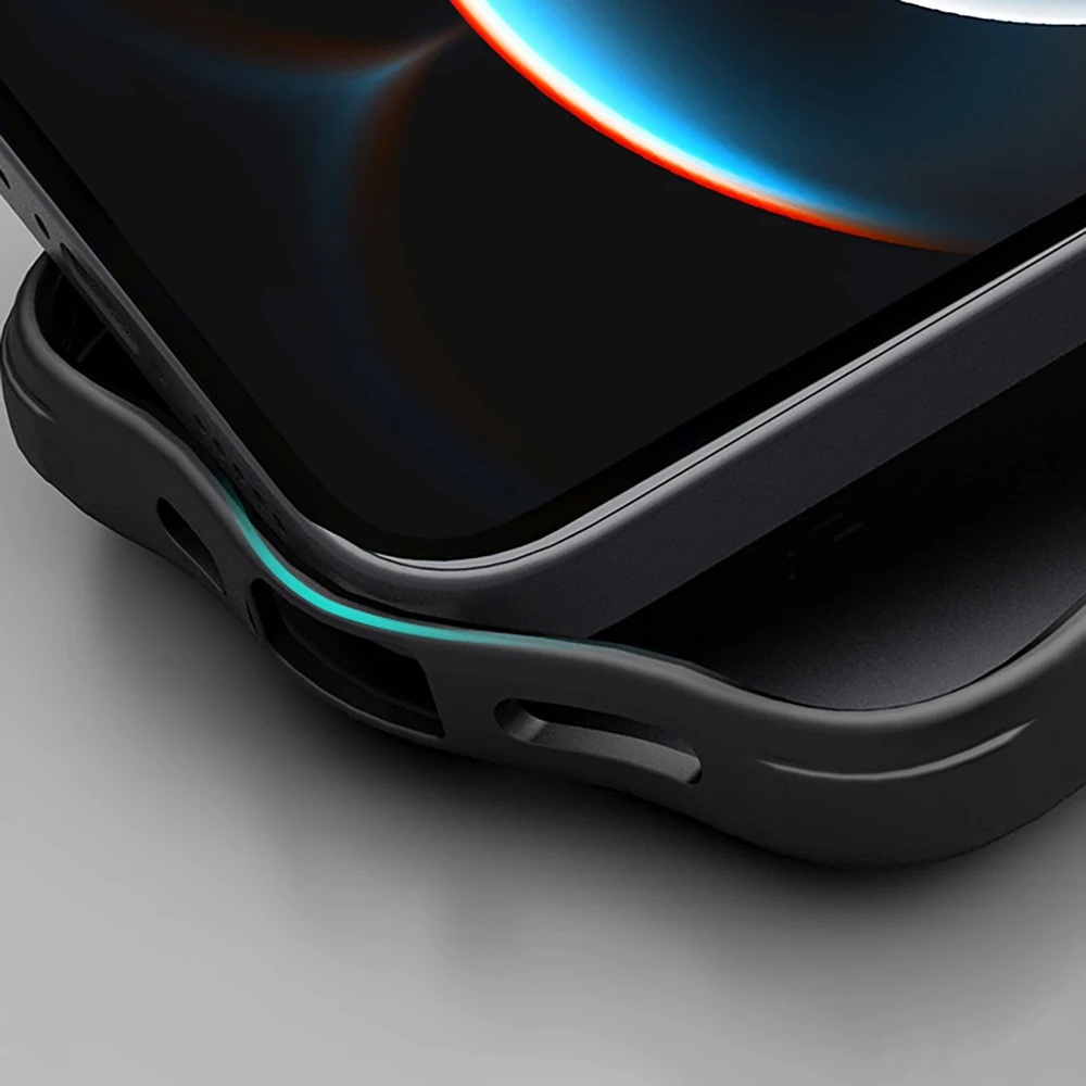 Nillkin Super Frosted PRO Magnetic Back dėklas skirtas Apple iPhone 16e juodos spalvos