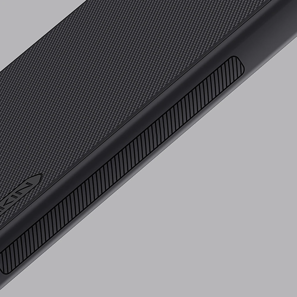 Nillkin Super Frosted PRO Magnetic Back dėklas skirtas Apple iPhone 16e juodos spalvos