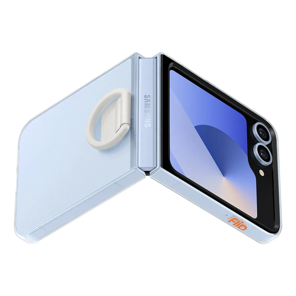 Samsung Galaxy Flip6/Flip7 FE skaidrus dėklas permatomas