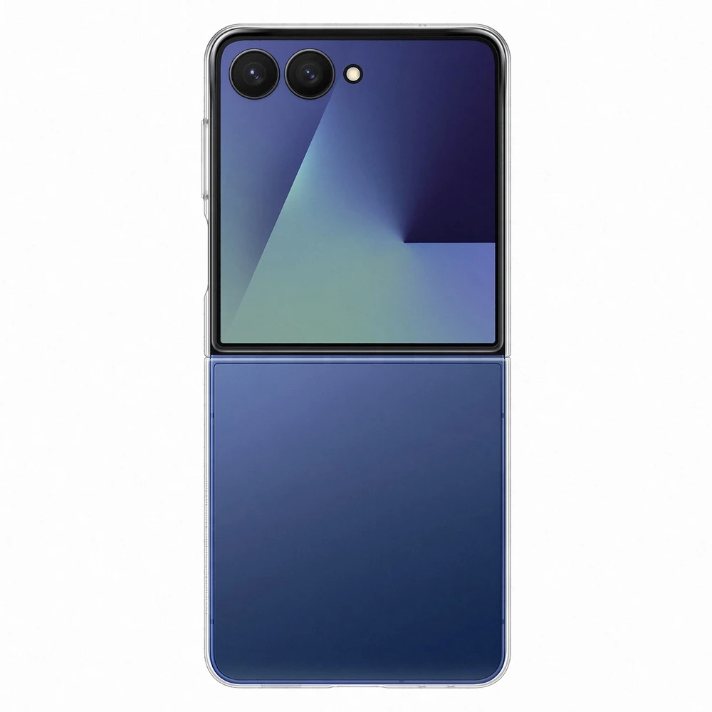AF766CTEGWW skaidrus dėklas „Samsung Galaxy Flip7“, permatomas