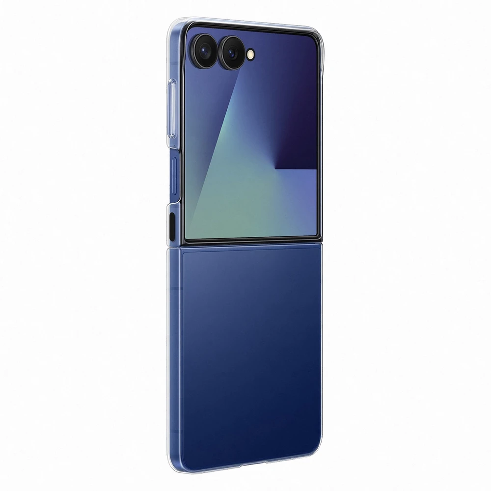 AF766CTEGWW skaidrus dėklas „Samsung Galaxy Flip7“, permatomas