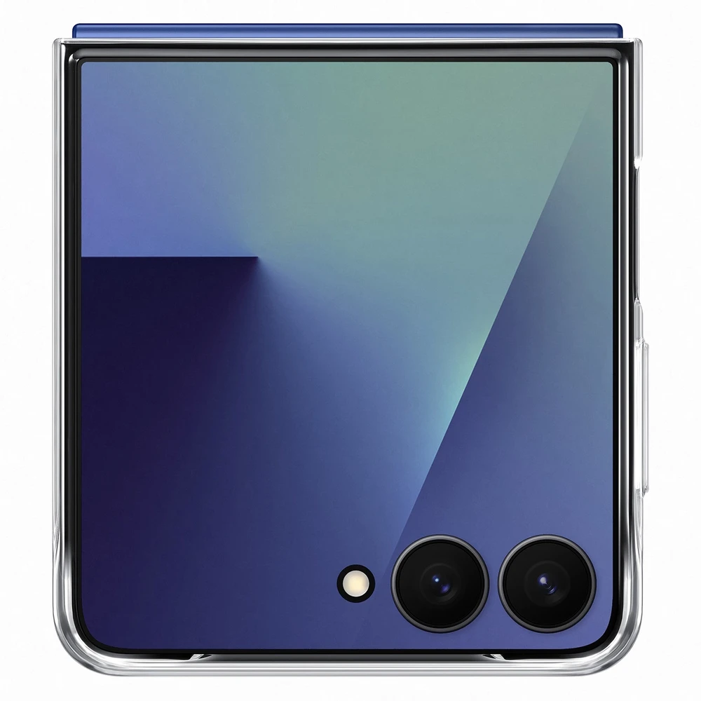 AF766CTEGWW skaidrus dėklas „Samsung Galaxy Flip7“, permatomas