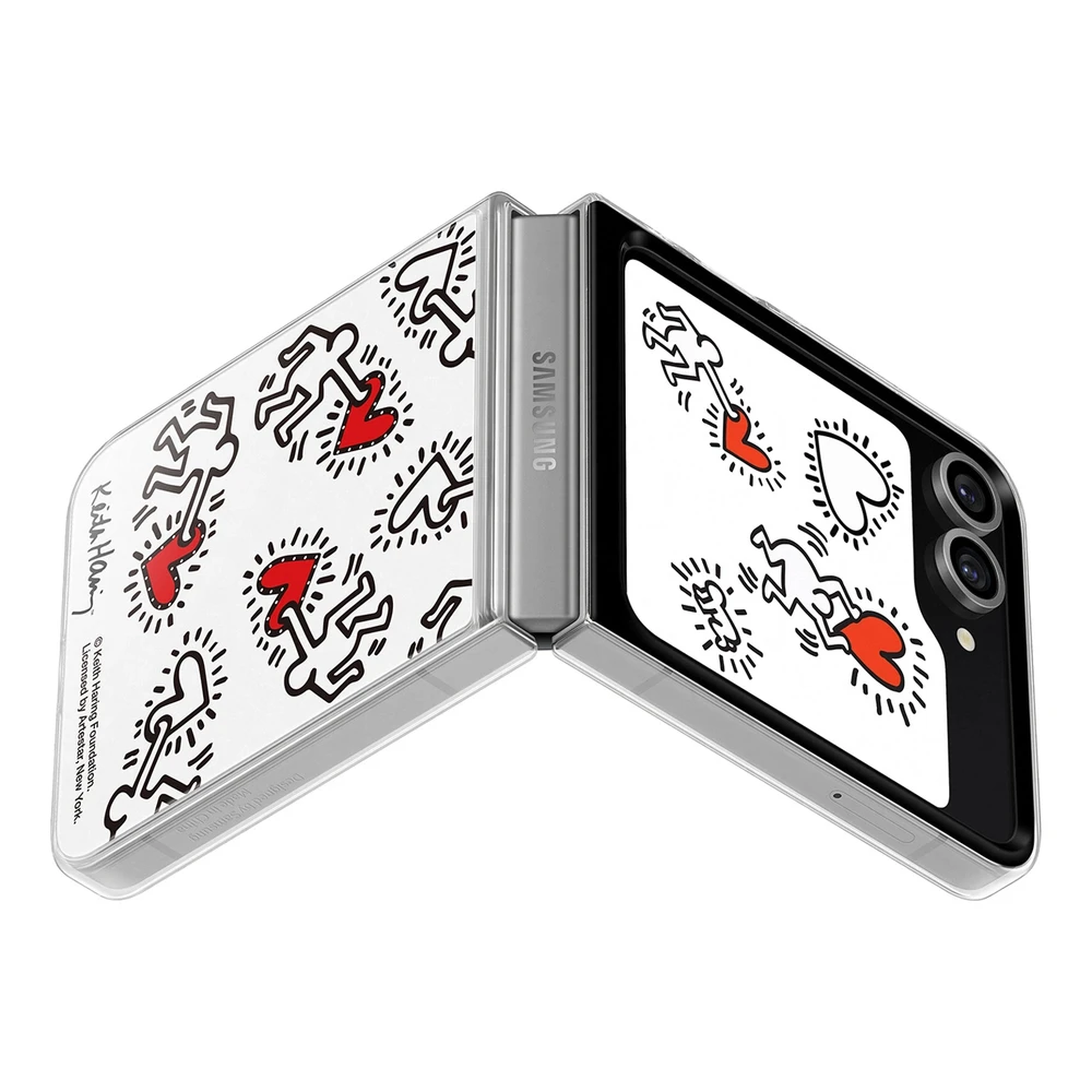 ZF741CTEGWW Flipsuit dėklas Samsung Galaxy Flip6 (skaidrus)