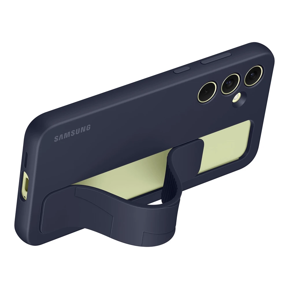 Dėklas GA556TBEGWW Standing Grip Case for Samsung Galaxy A55 Mėlyna Juodas (Mėlyna Juodas)