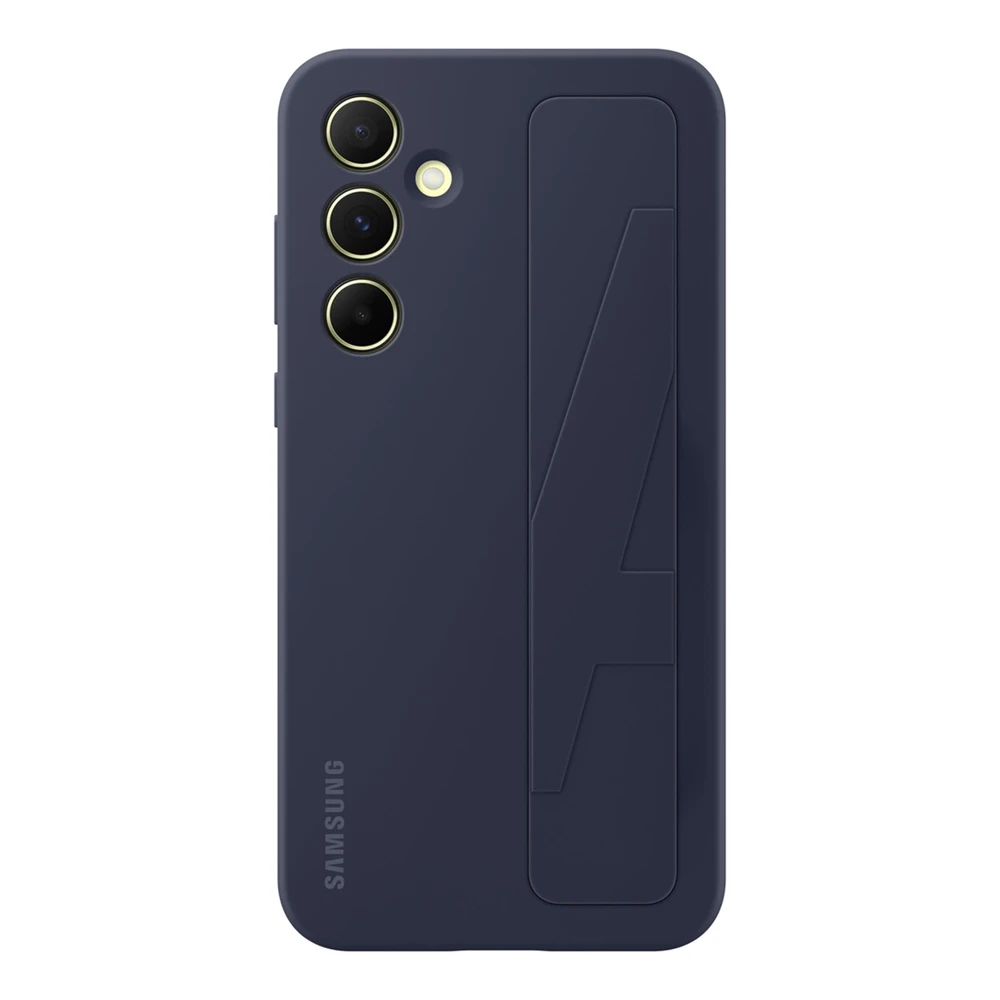 Dėklas GA556TBEGWW Standing Grip Case for Samsung Galaxy A55 Mėlyna Juodas (Mėlyna Juodas)