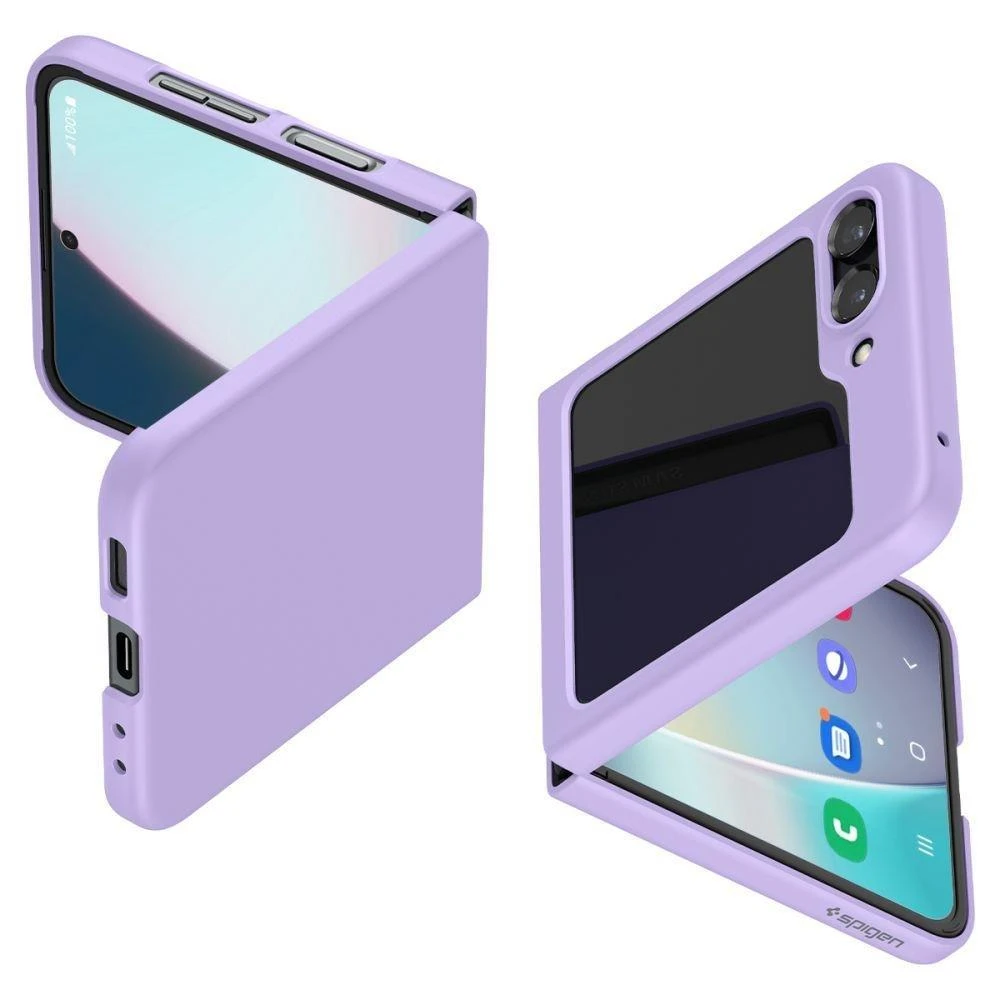 Dėklas Spigen Air Skin, rose violetinė – Samsung Galaxy Z Flip5