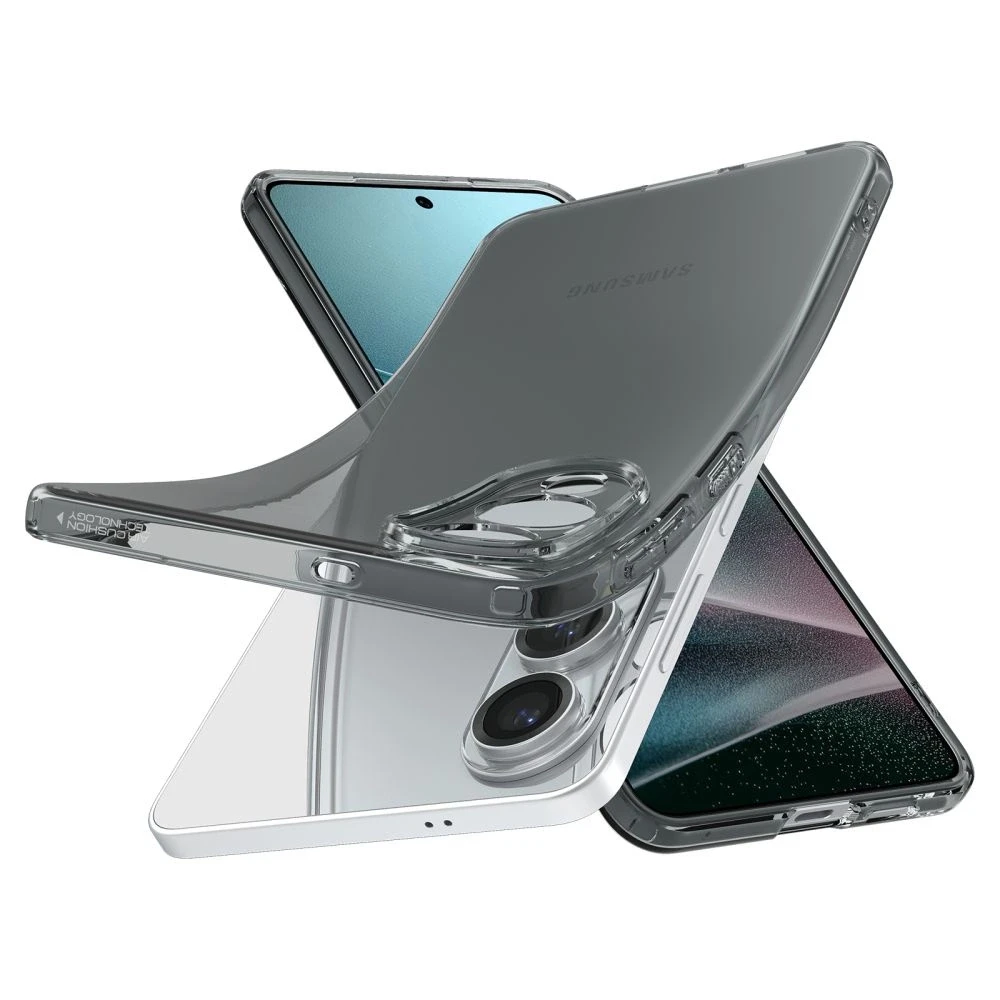 Spigen Liquid Crystal dėklas skirtas Samsung Galaxy S25 Edge – Semi-skaidrus