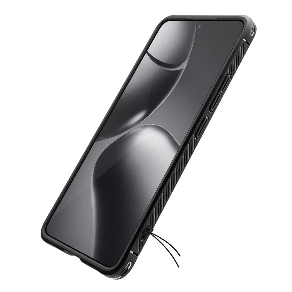 Spigen Rugged Armor dėklas skirtas Xiaomi 14T Pro – Matte juodos spalvos