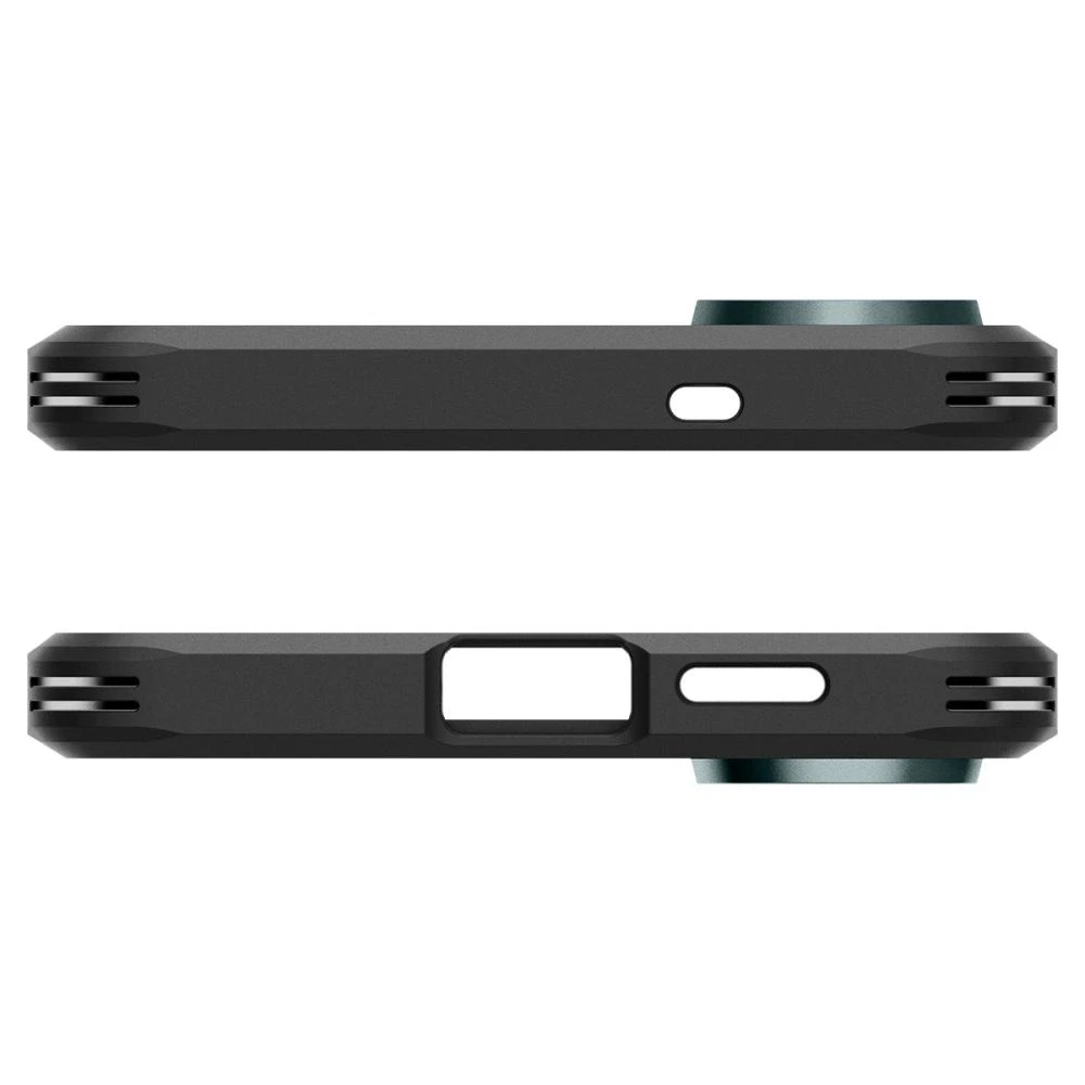 Spigen Tough Armor MagSafe dėklas skirtas Samsung Galaxy S25 Edge – Žalias/juodos spalvos