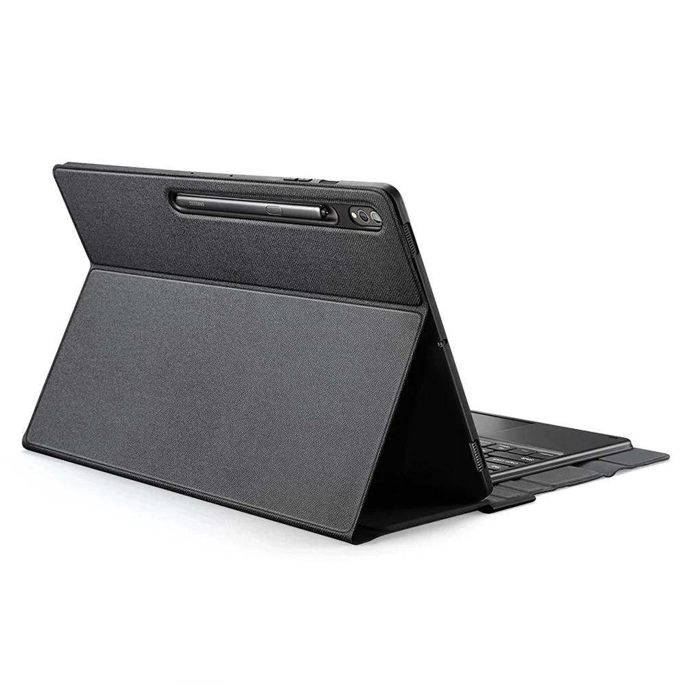 Dėklas su klaviatūra Bluetooth Dux Ducis (Seria TK) Samsung Tab S9 Ultra – juodos spalvos