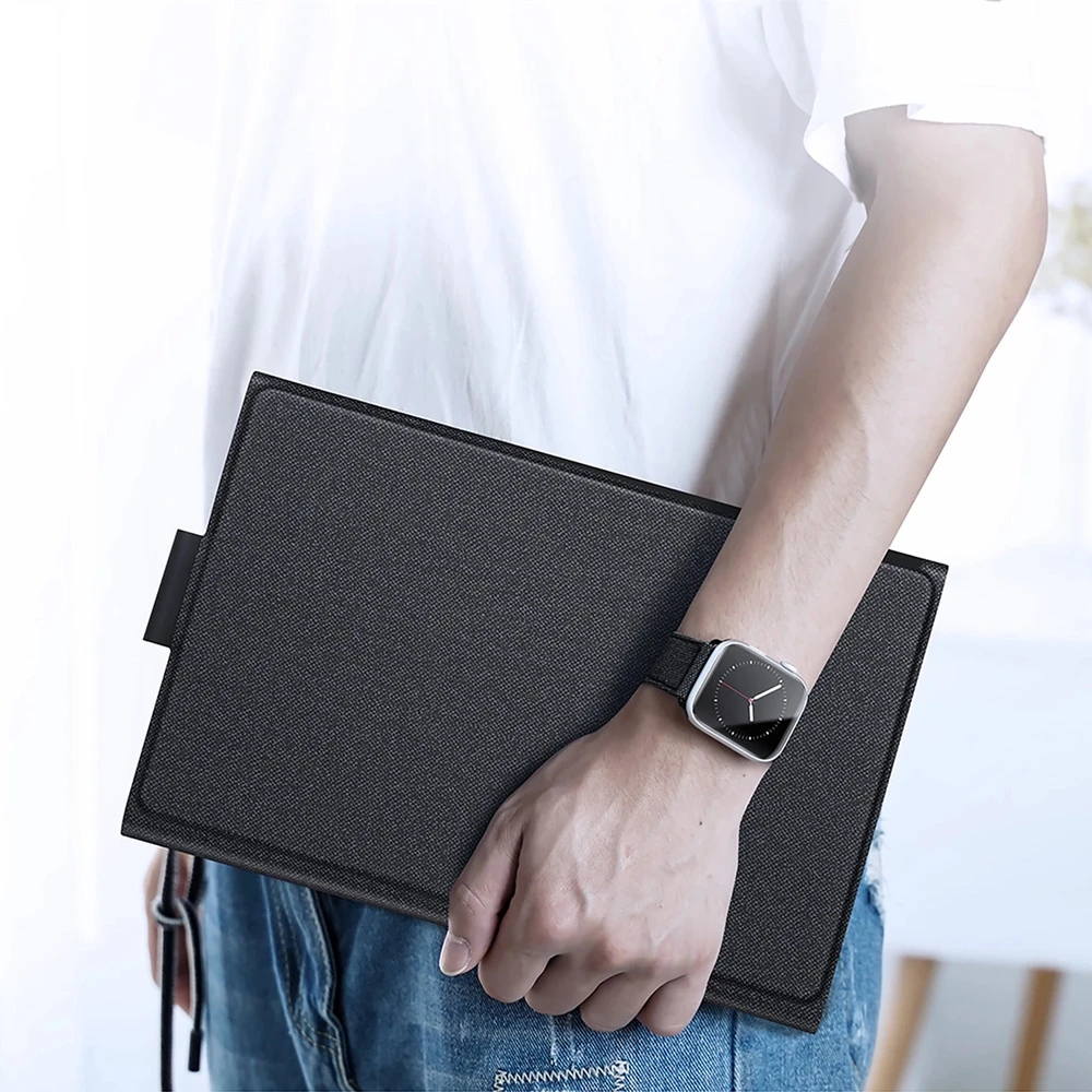 Dėklas su klaviatūra Bluetooth Dux Ducis (Seria TK) Samsung Tab S9 Ultra – juodos spalvos