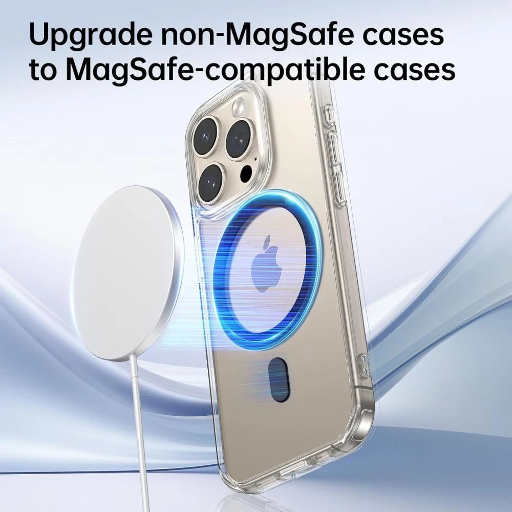 Tech-Protect MagMat MagSafe universal magnetic ring – dėklas telefonui baltos spalvos