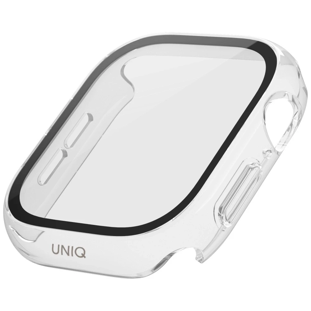 Išbandykite „UNIQ Nautic Apple Watch 46mm“ balandžio spalvos laikrodį