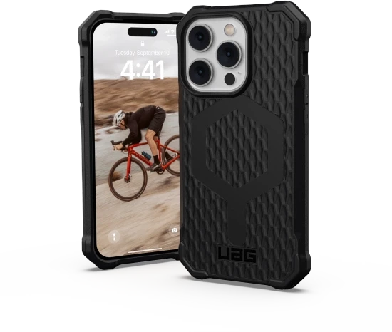 Urban Armor Gear UAG Essential Armor MagSafe dėklas iPhone 14 Pro - juodas