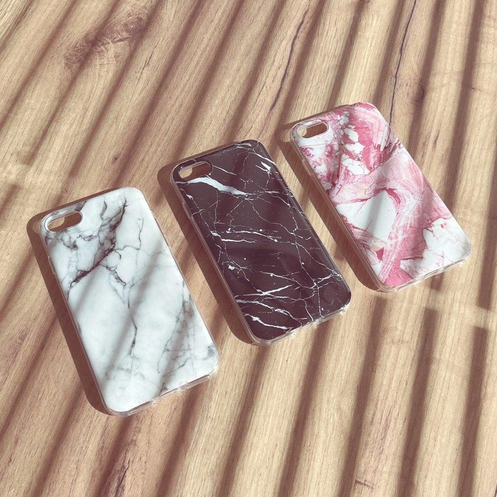 Wozinsky Marble TPU dėklas skirtas Xiaomi Redmi Note 10 5G / Poco M3 Pro, juodas