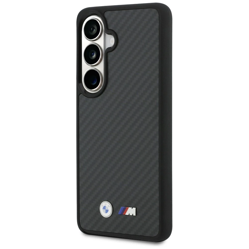 BMW M Kevlar logotipo MagSafe dėklas, skirtas Samsung Galaxy S26, juodas aprašymas - Prekės nuotrauka