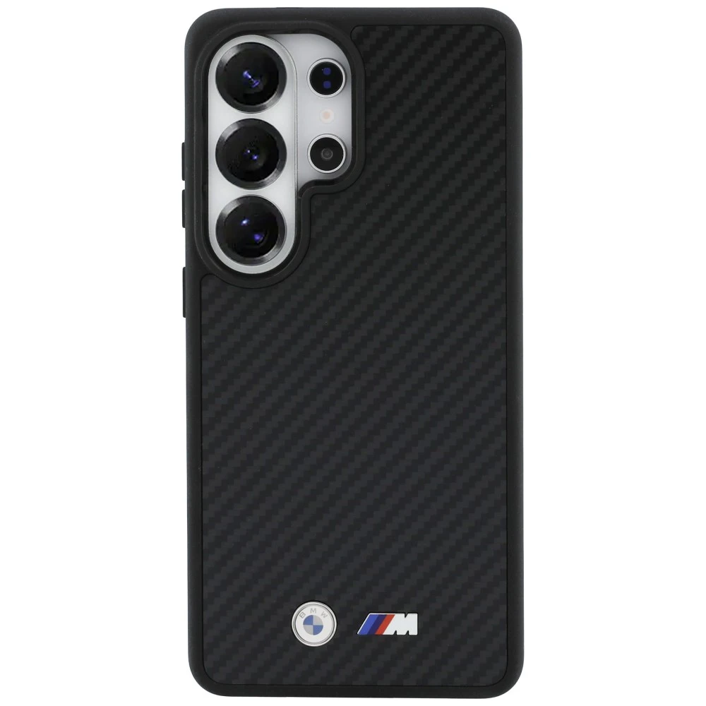 BMW M Kevlaro logotipo „MagSafe“ dėklas, skirtas „Samsung Galaxy S26 Ultra“, juodas aprašymas - Prekės nuotrauka