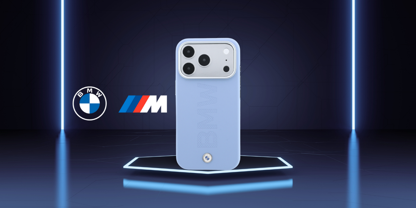 BMW Sign Centered Deboss MagSafe dėklas, skirtas iPhone 17 Pro / 18 Pro - Mėlyna aprašymas - Prekės nuotrauka