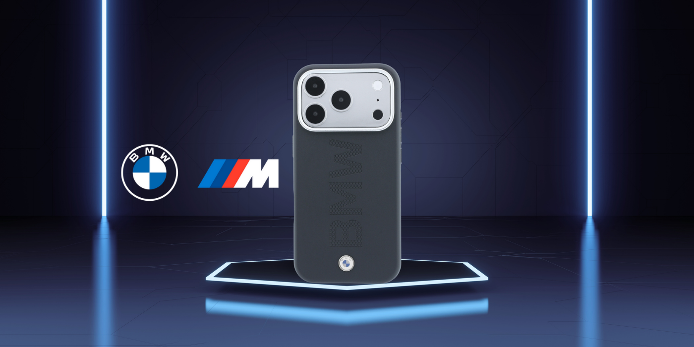 Dėklas BMW Sign Centered Deboss MagSafe Case, skirtas iPhone 17 Pro / 18 Pro – Pilka aprašymas - Prekės nuotrauka
