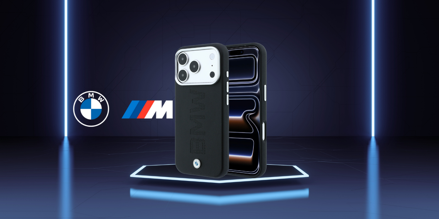 BMW sign centered deboss MagSafe dėklas, skirtas iPhone 17 Pro Max / 18 Pro Max - Juodas aprašymas - Prekės nuotrauka