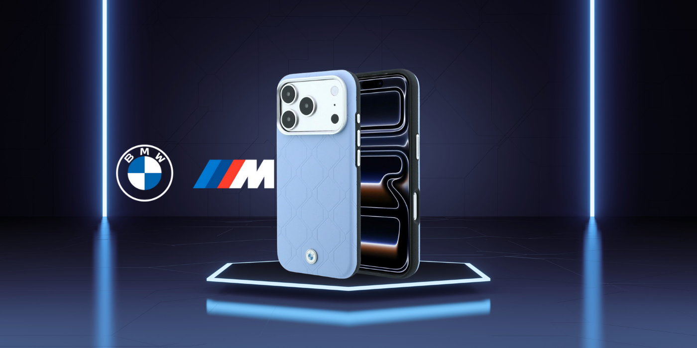 Dėklas BMW Sign Deboss Quilted Metal Logo MagSafe Case, skirtas iPhone 17 Pro / 18 Pro - Mėlyna aprašymas - Prekės nuotrauka
