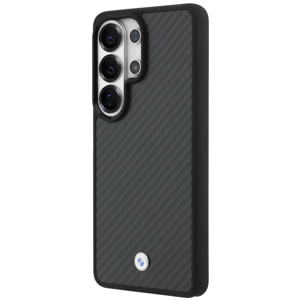 Dėklas BMW Sign Magnetic Carbon Fiber MagSafe do Samsung Galaxy S26 Ultra juoda aprašymas - Prekės nuotrauka